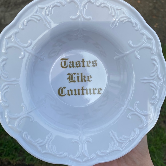 NEW Juicy Couture TASTES LIKE COUTURE BABY BOWL 100% MELAMINE - Picture 2 of 9